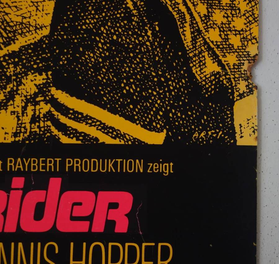 Easy Rider originales deutsches Filmplakat
